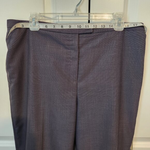 Kasper 2pc Women's Grape Pant Suit Size 14 - Picture 9 of 9